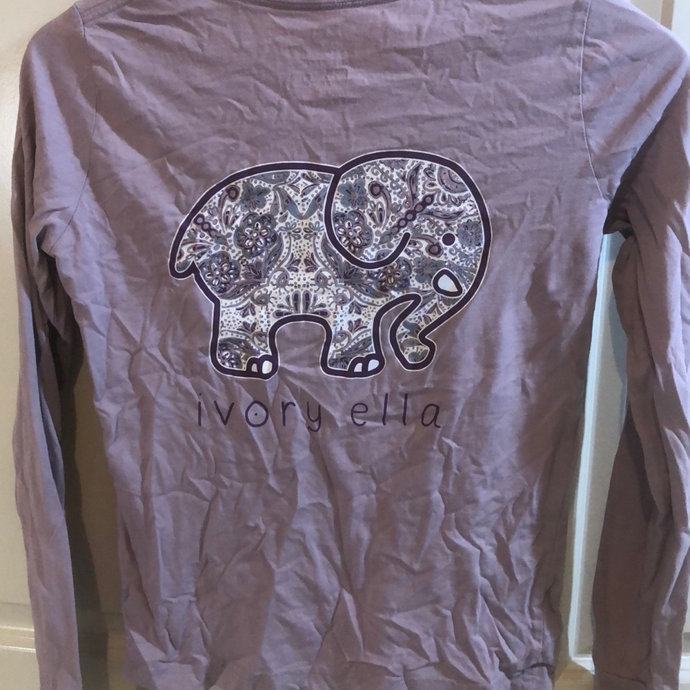 Ivory Ella Long Sleeve Fitted Shirt